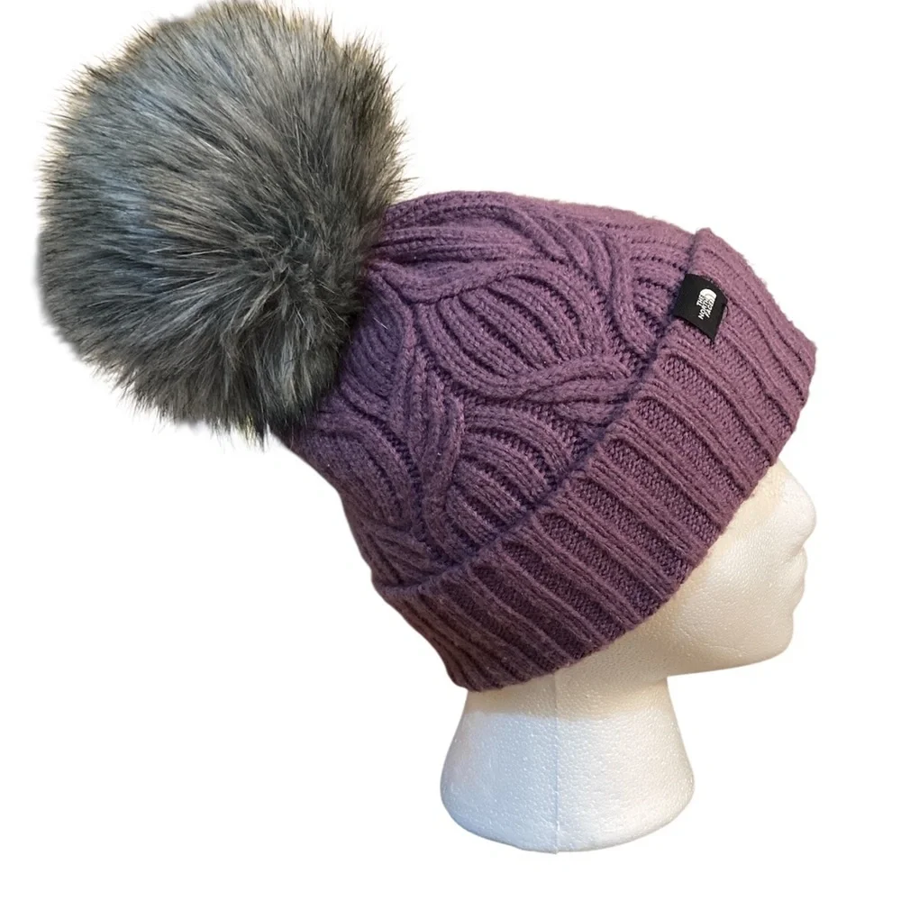 The North Face Junior Oh Mega Fur Pom Beanie